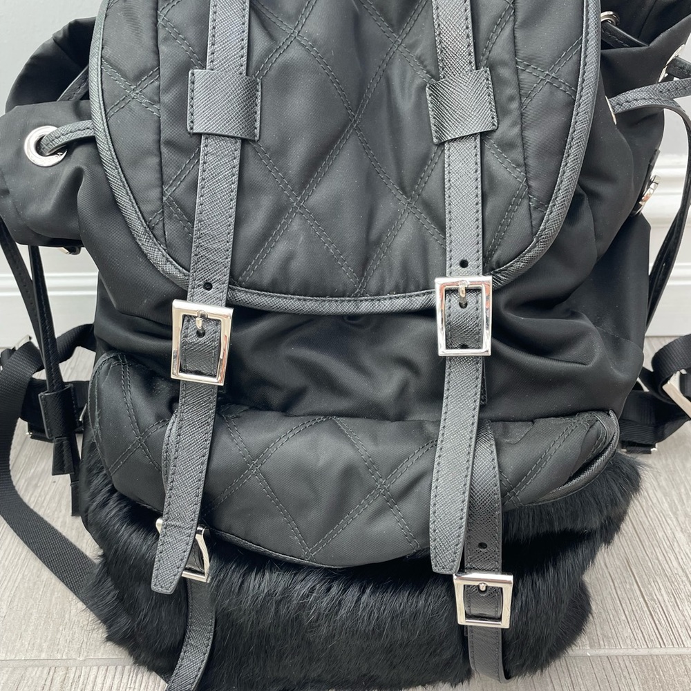 Prada backpack. Almost new